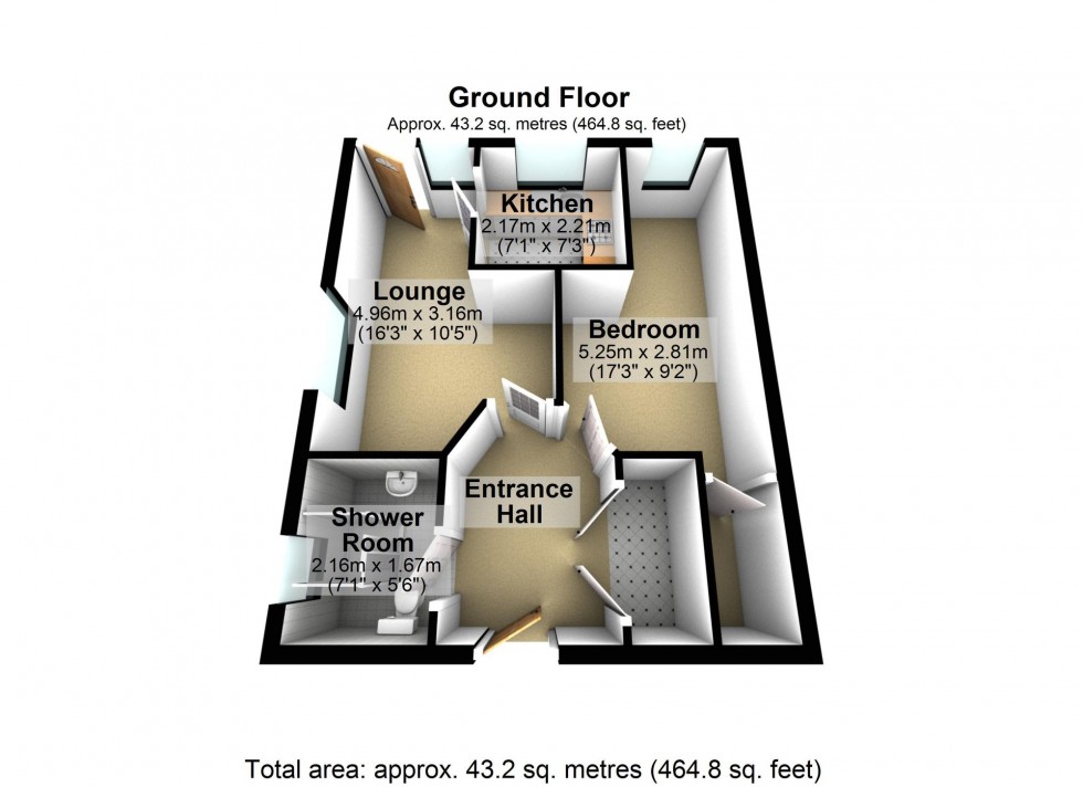 Floorplan for Westfield Road, Wellingborough, NN8