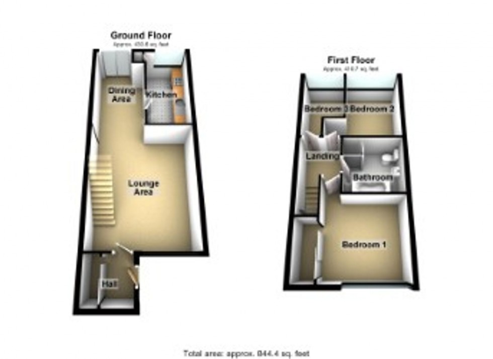 Floorplan for The Willows, Little Harrowden, NN9