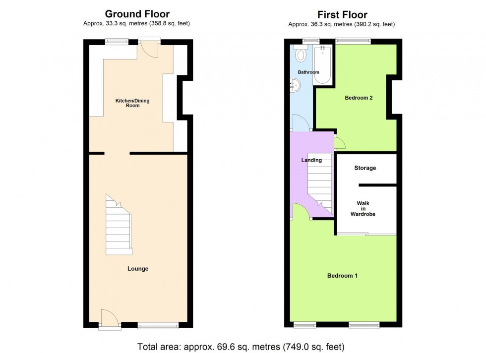 Floorplan for Strode Road, Wellingborough, NN8