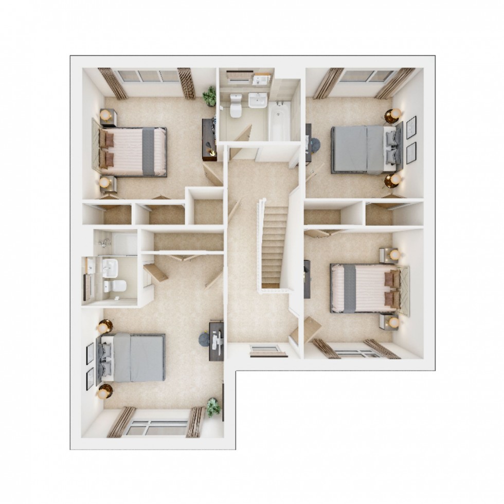 Floorplan for Glenvale Park, Wellingborough, NN8