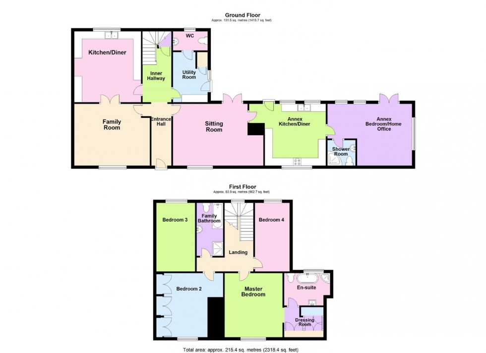 Floorplan for Chequers Lane, Grendon