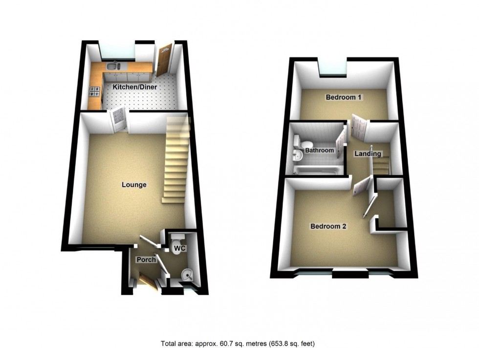 Floorplan for Butterfields, Wellingborough