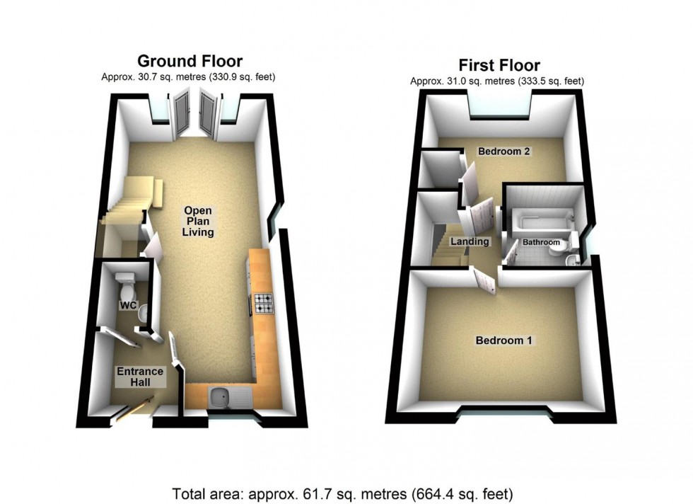 Floorplan for Irthlingborough Road North, Wellingborough