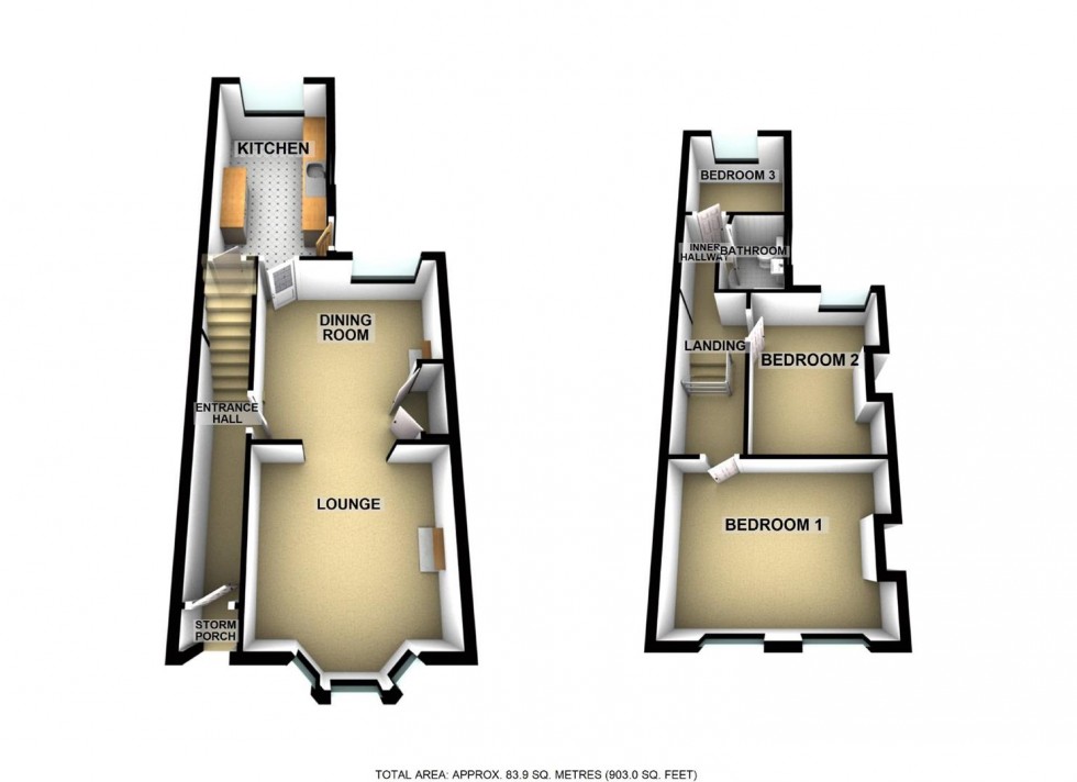 Floorplan for Alexandra Road, Wellingborough
