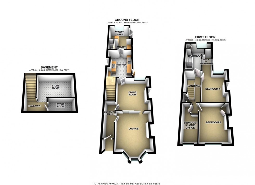 Floorplan for Midland Road, Wellingborough