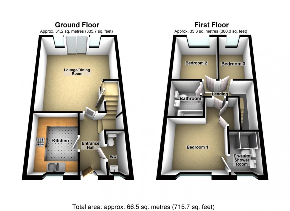 Floorplan for Sulgrave Way, Wellingborough