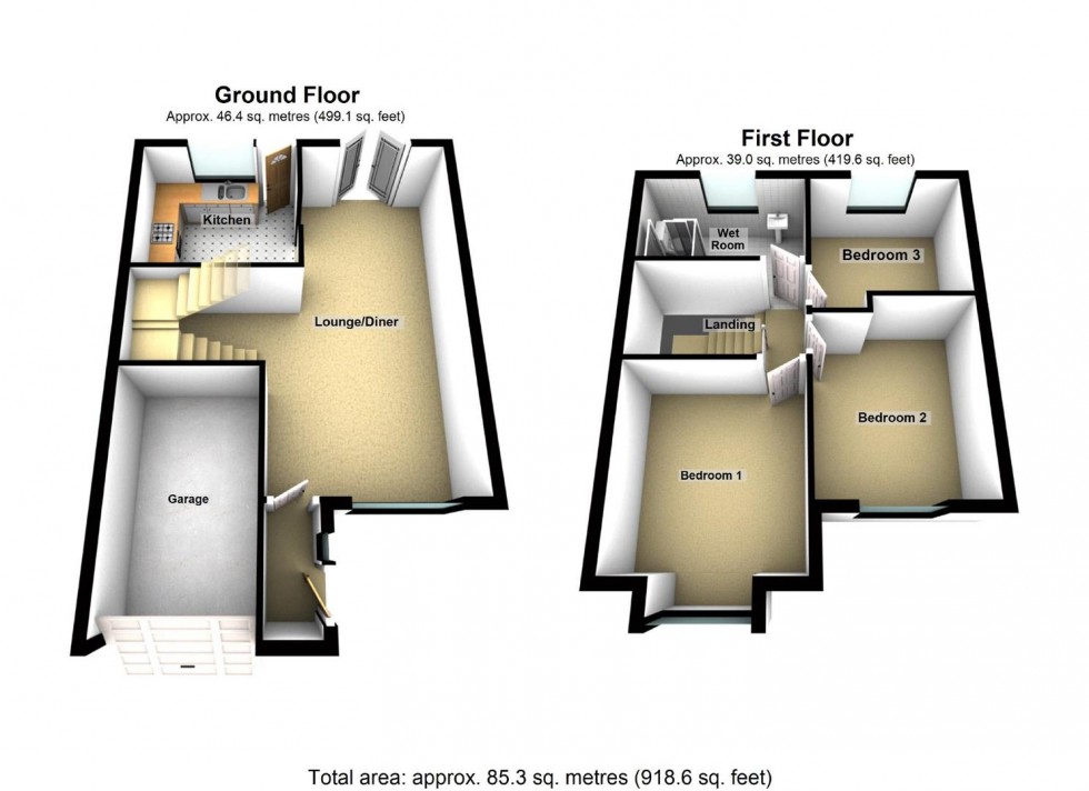 Floorplan for The Banks, Wellingborough