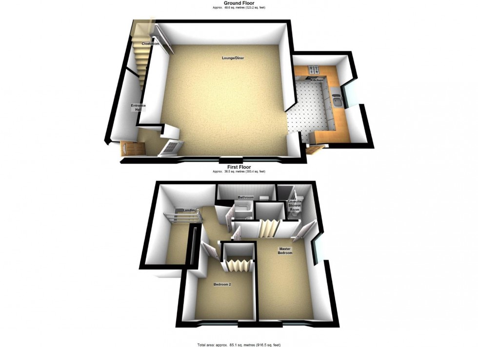 Floorplan for Ranelagh Road, Wellingborough