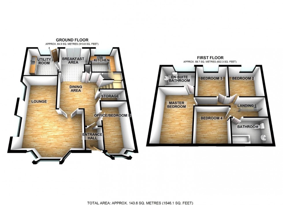 Floorplan for Westminster Road, Wellingborough