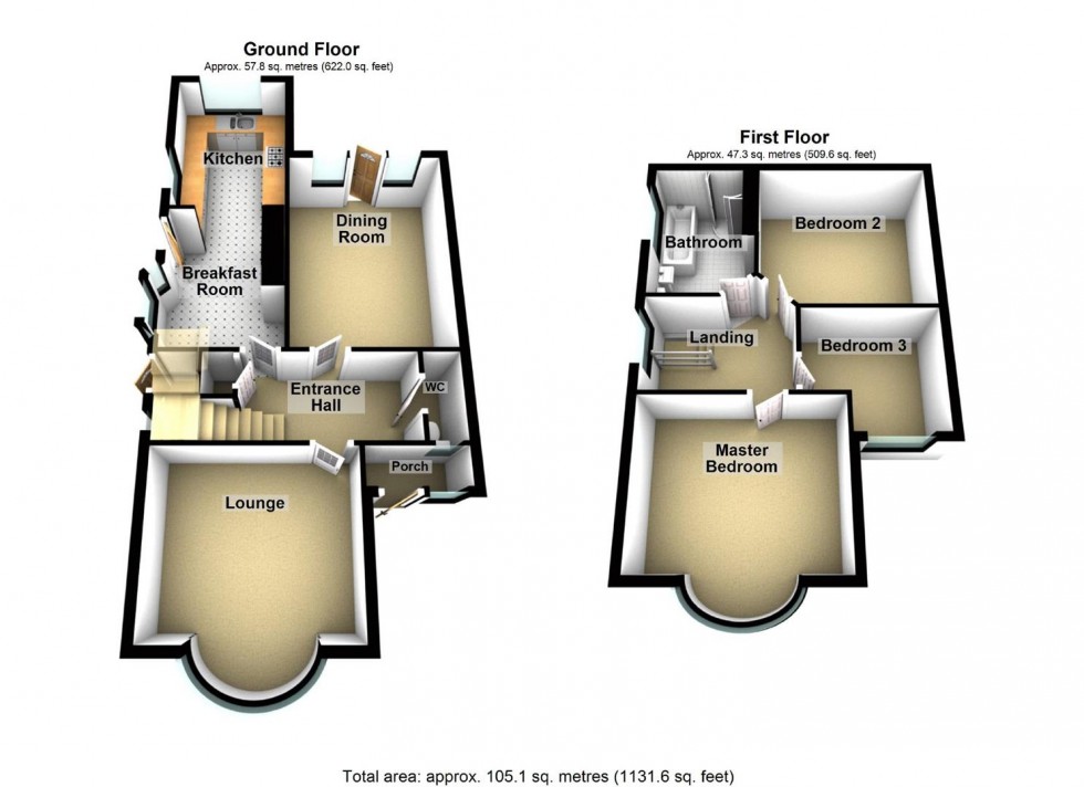 Floorplan for Northampton Road, Wellingborough