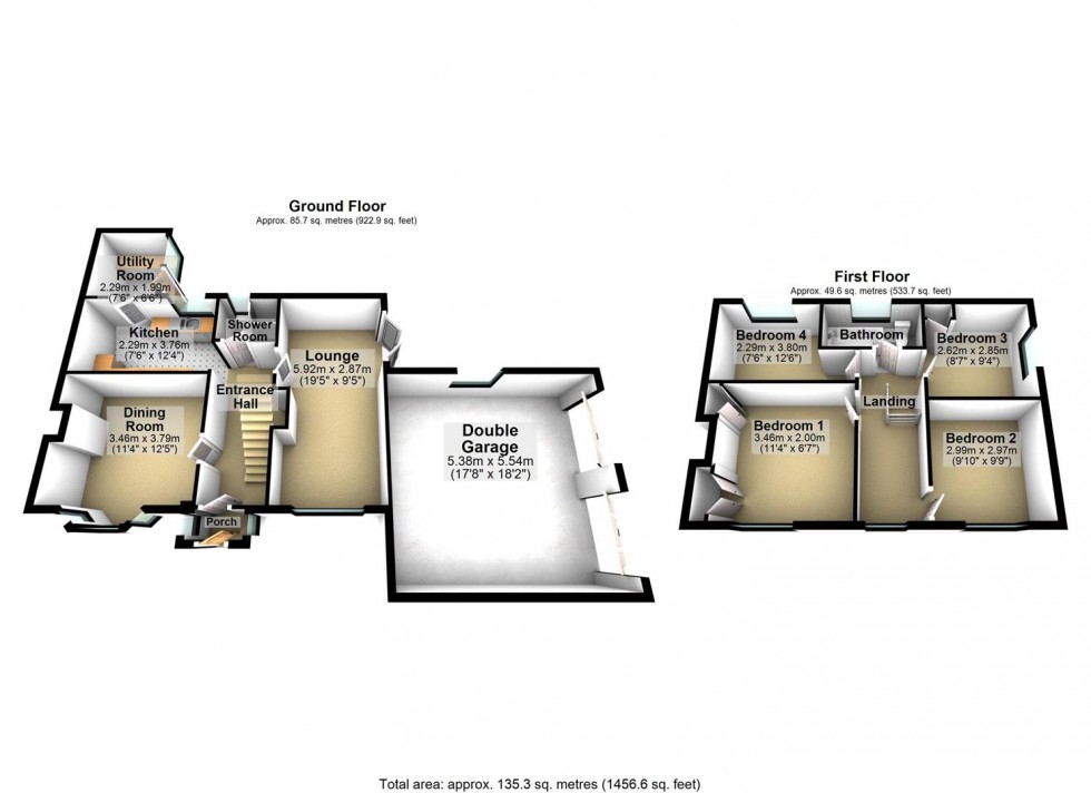 Floorplan for Wollaston Road, Irchester, Wellingborough