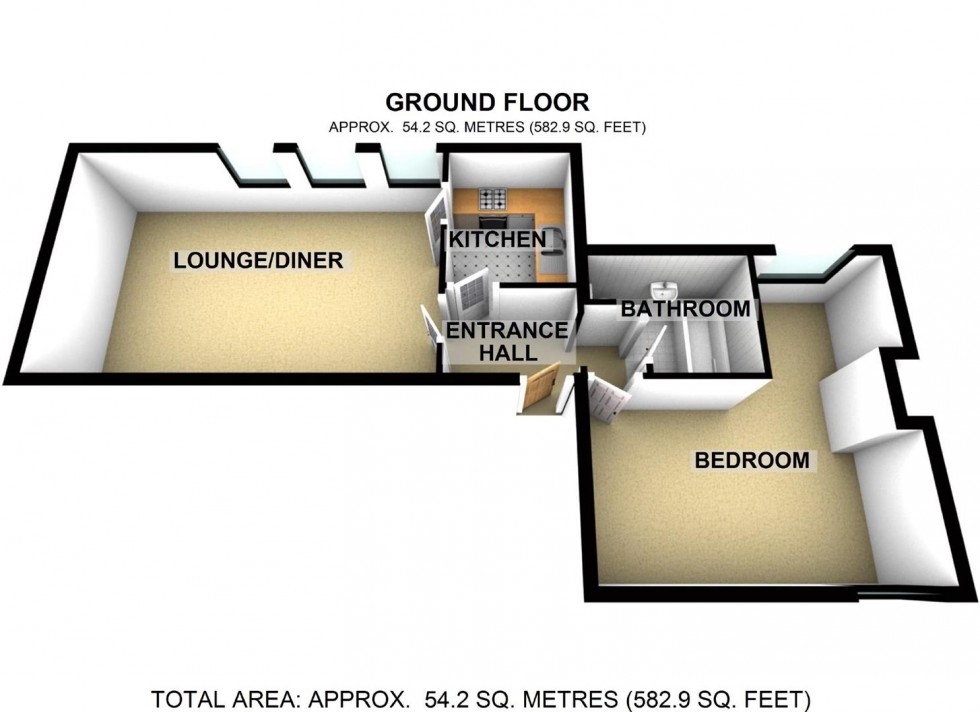 Floorplan for Court Mews, Wellingborough