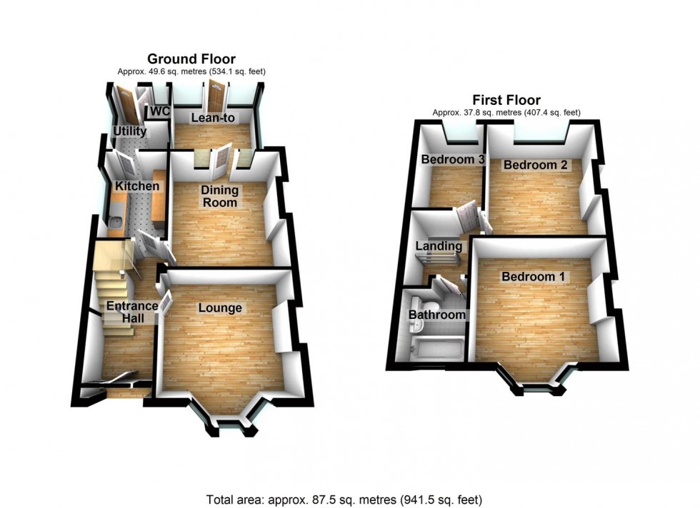 Floorplan for Eastfield Road, Wellingborough