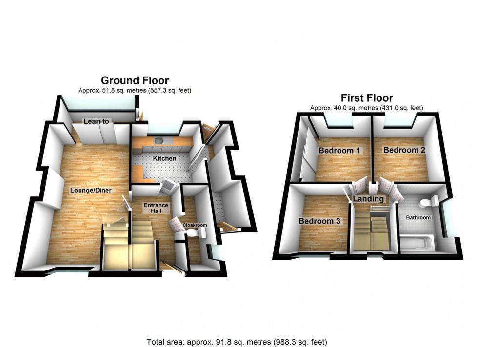 Floorplan for Windsor Road, Wellingborough