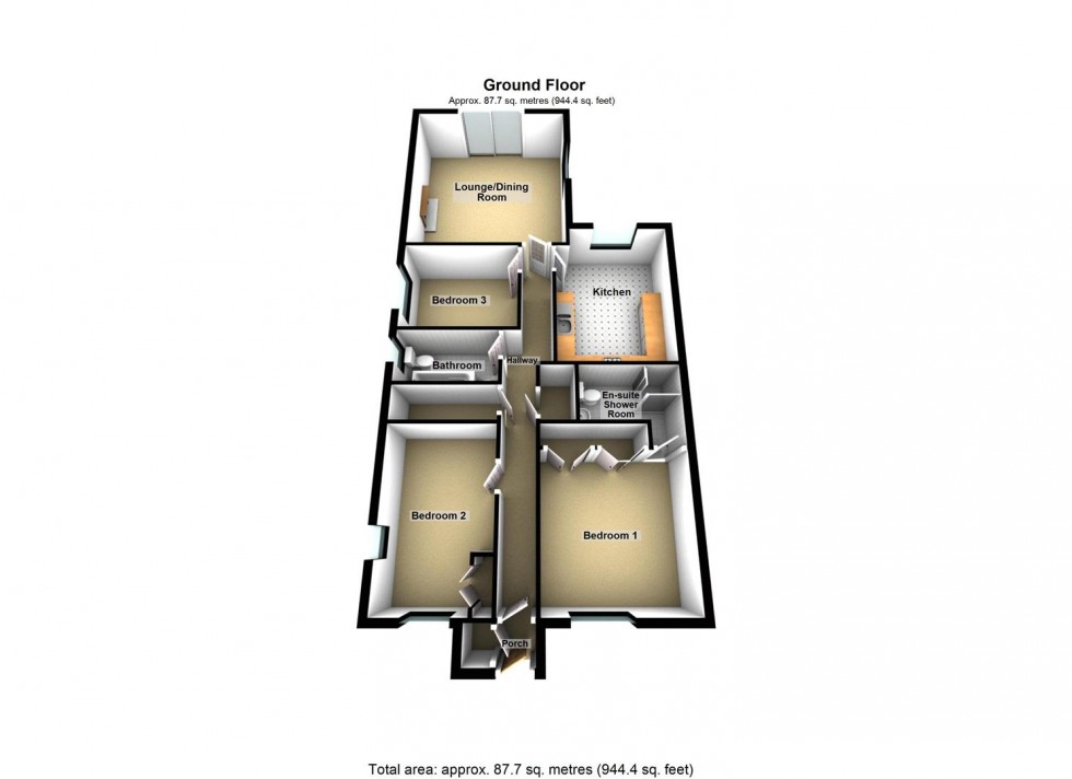 Floorplan for Archfield, Wellingborough