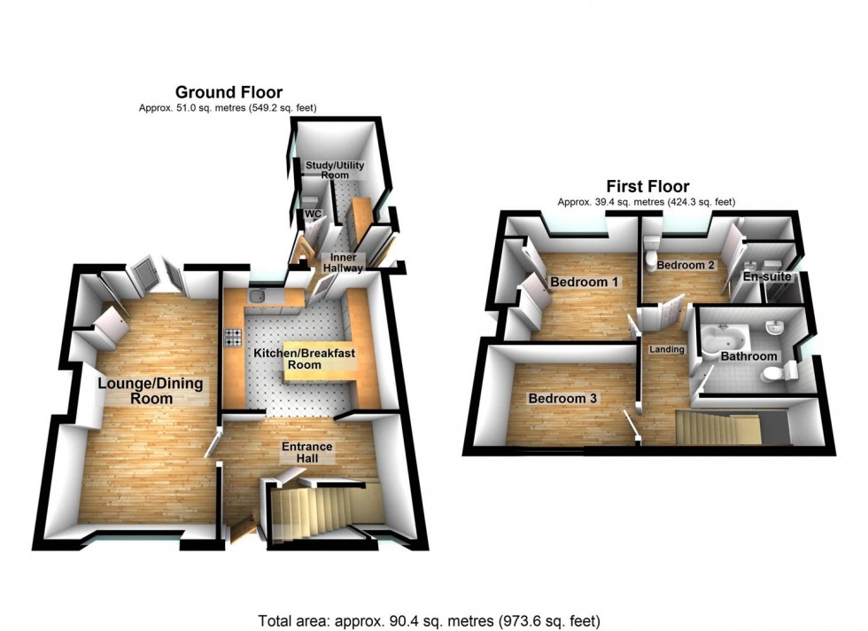 Floorplan for James Street, Irchester