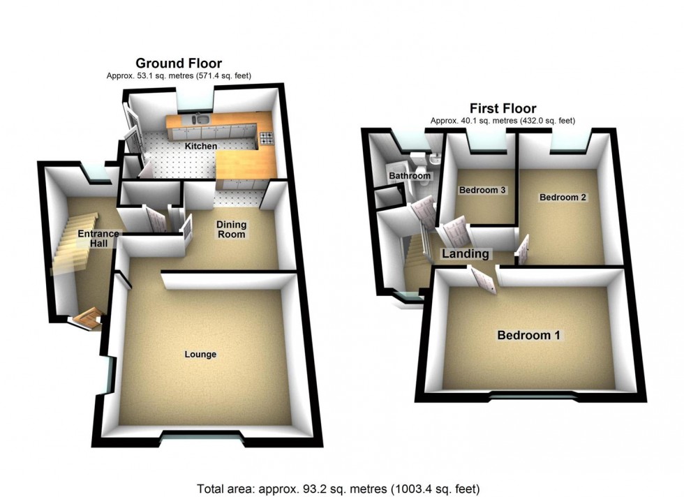 Floorplan for Cannon Street, Wellingborough