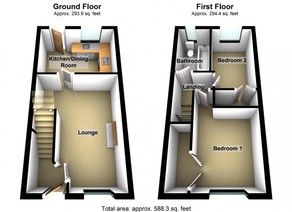 Floorplan for Hatfield Close, Wellingborough