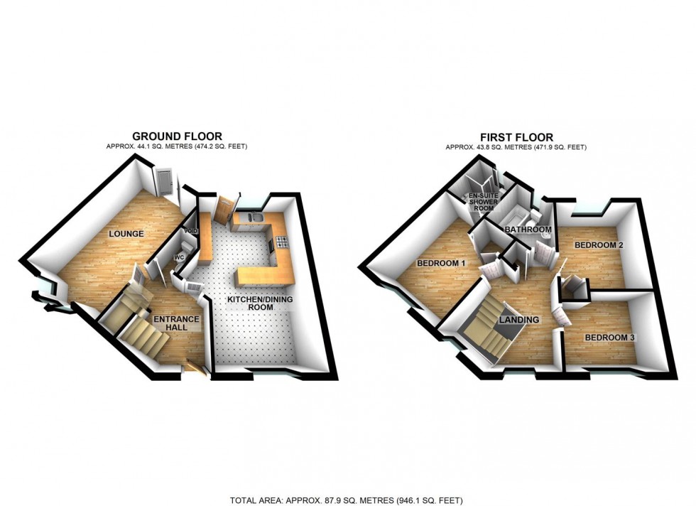 Floorplan for Burywell Road, Wellingborough