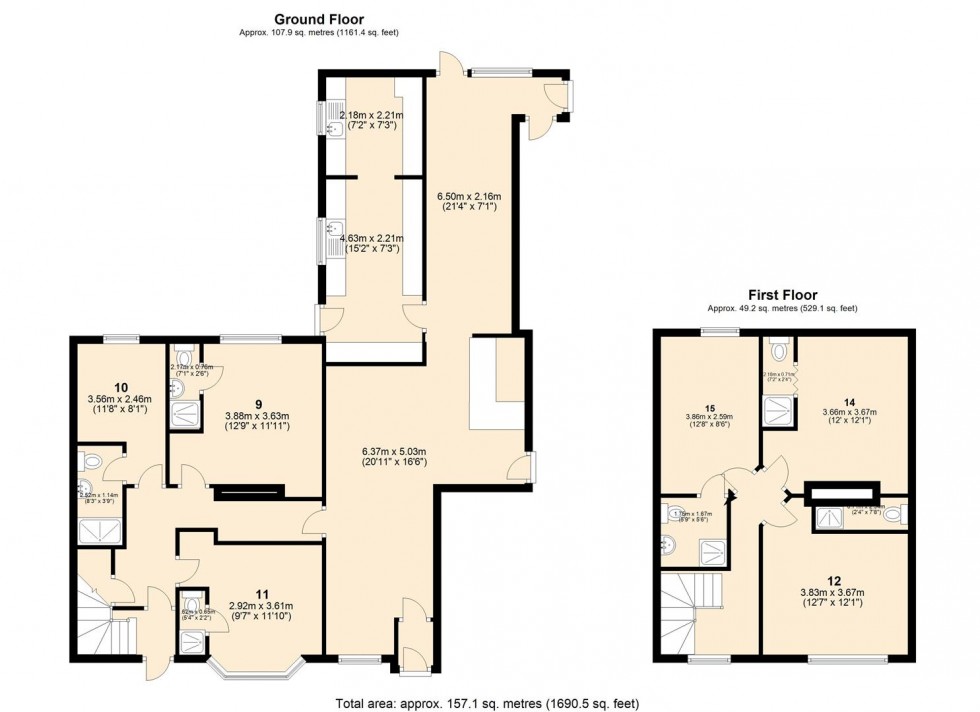 Floorplan for Broad Green, Wellingborough