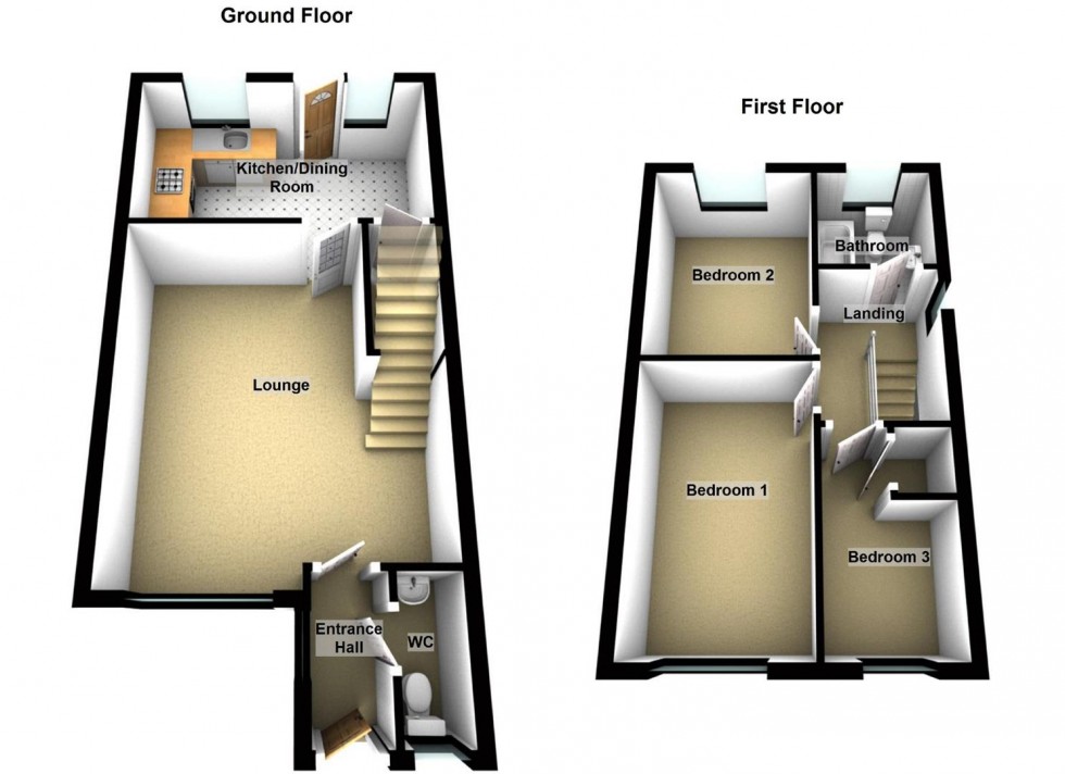 Floorplan for Park Mews, Wellingborough