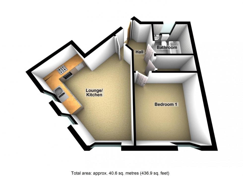 Floorplan for Chapman Road, Wellingborough