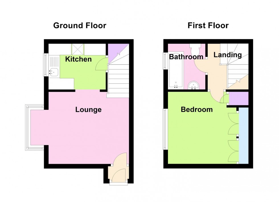 Floorplan for 1 Leyland ViewWellingboroughNorthants