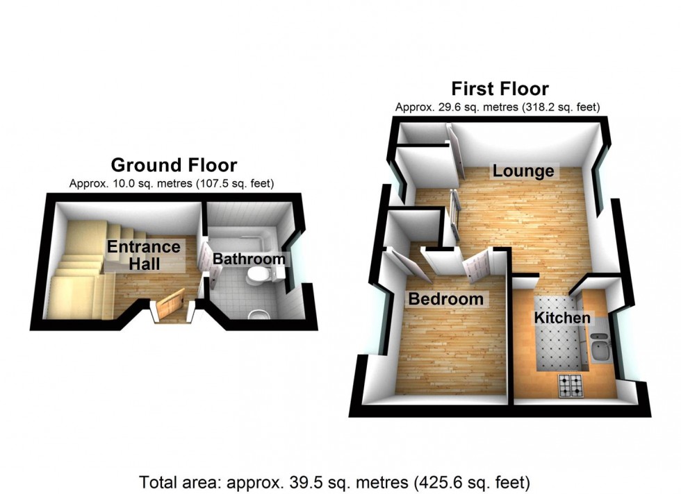 Floorplan for Sandringham Close, Wellingborough