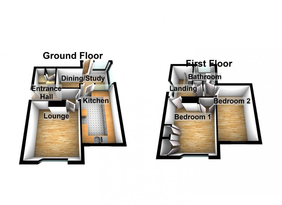 Floorplan for High Street, Ecton