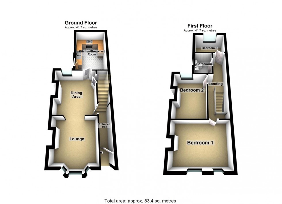 Floorplan for Ferrestone Road, Wellingborough