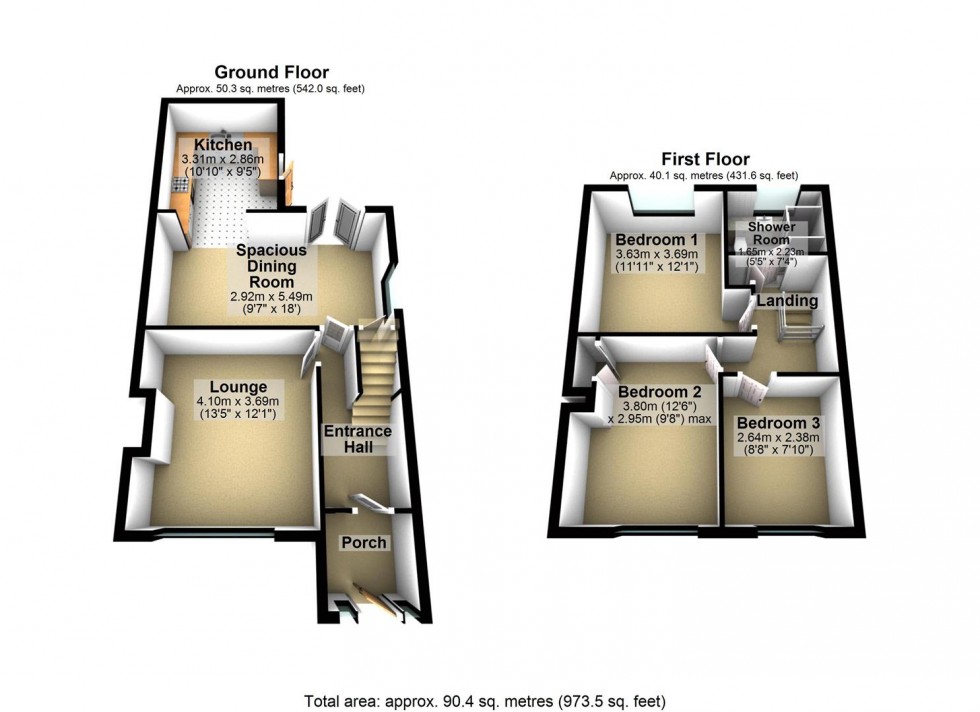 Floorplan for Drayton Road, Irthlingborough, Wellingborough