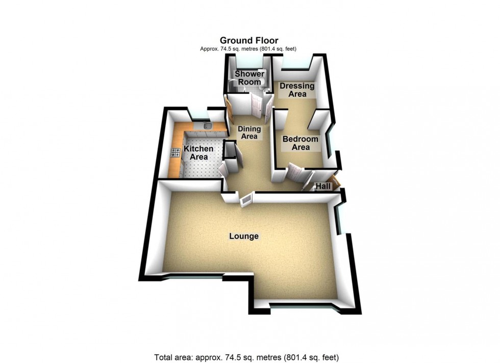 Floorplan for Plumtree Avenue, Wellingborough