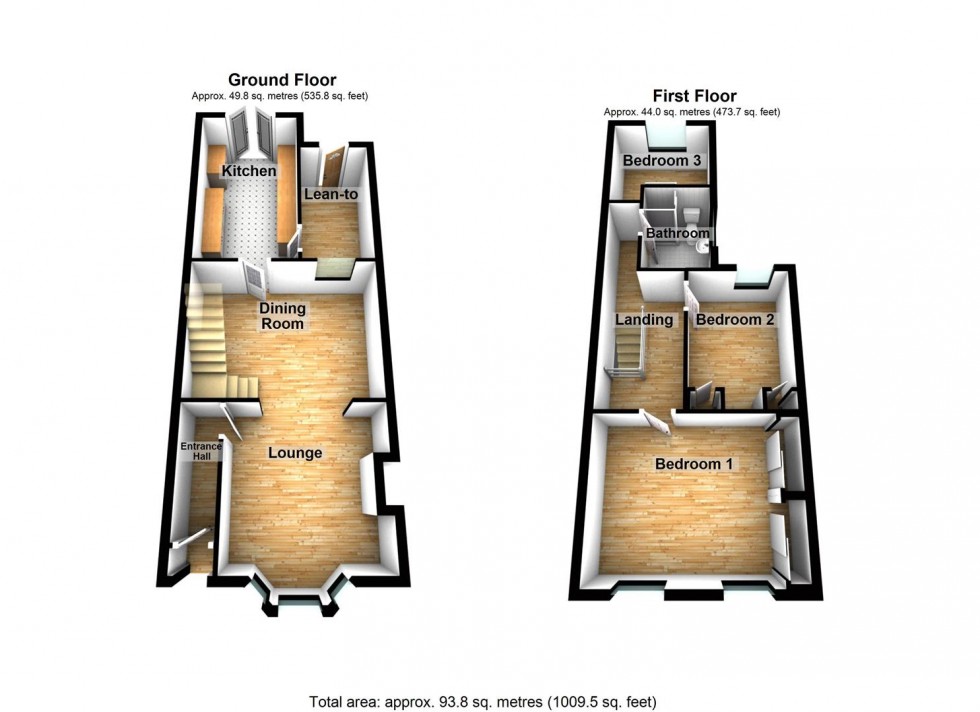 Floorplan for Great Park Street, Wellingborough