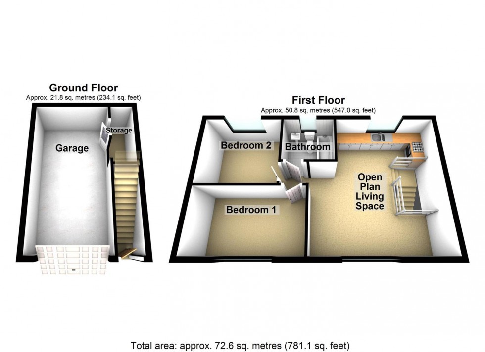 Floorplan for Cydonia Way, Wellingborough