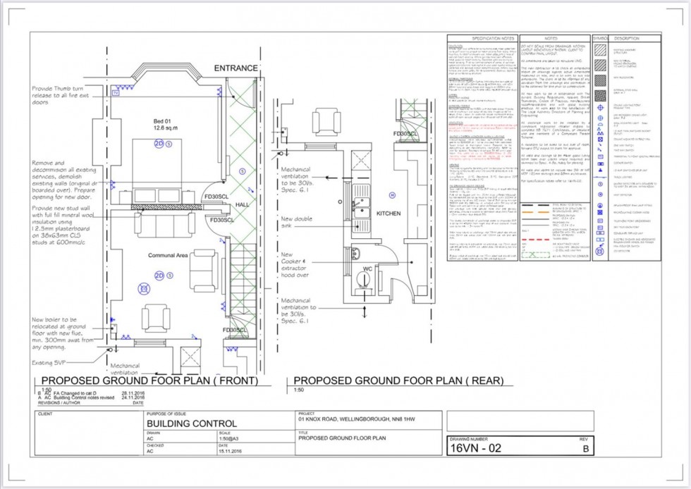 Floorplan for Knox Road, Wellingborough