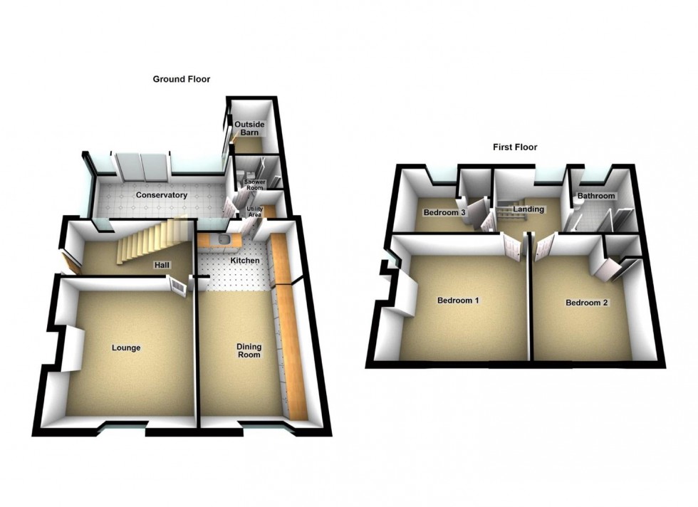 Floorplan for Askham Avenue, Wellingborough