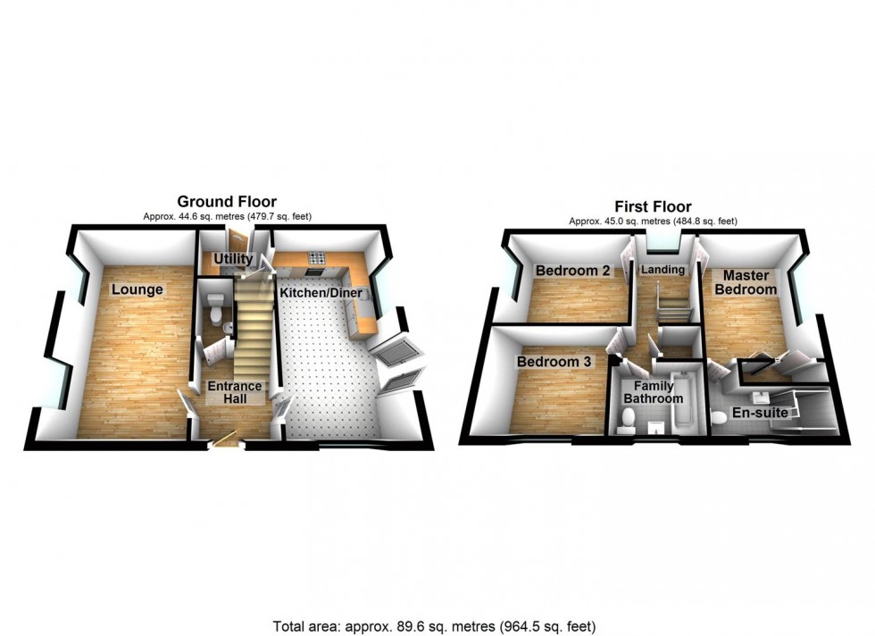 Floorplan for Emerald Way, Irthlingborough