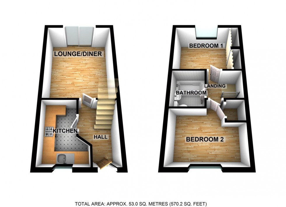 Floorplan for Balmoral Close, Wellingborough