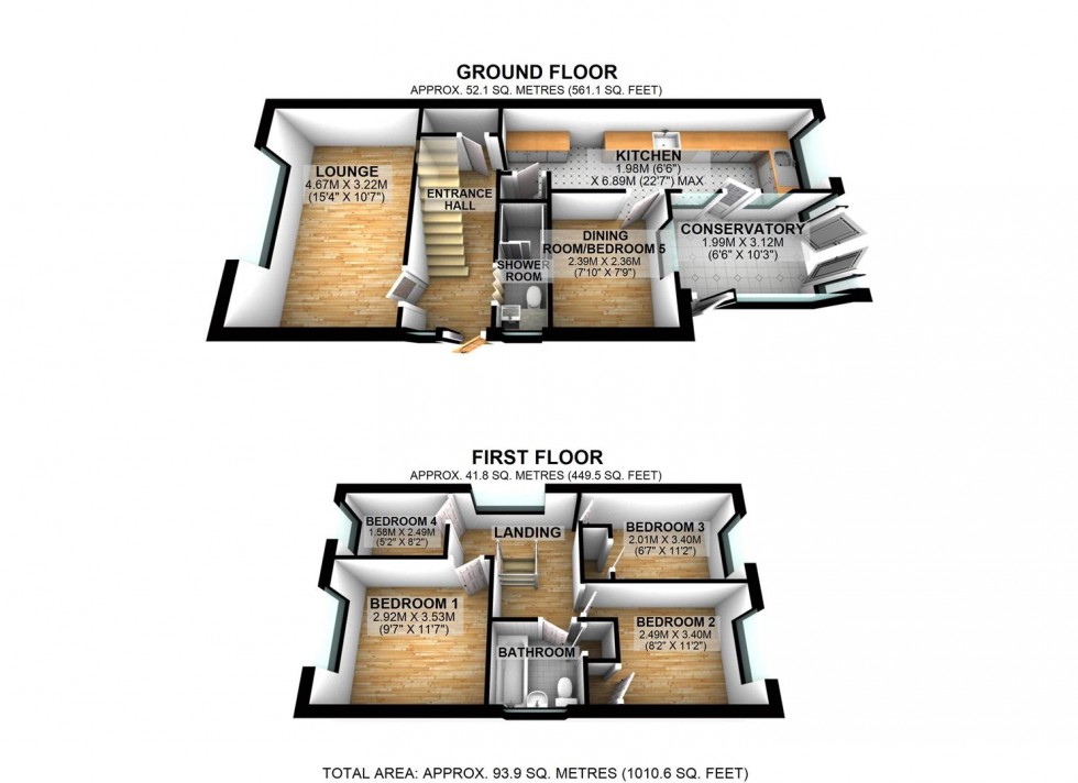 Floorplan for Somerford Road, Wellingborough