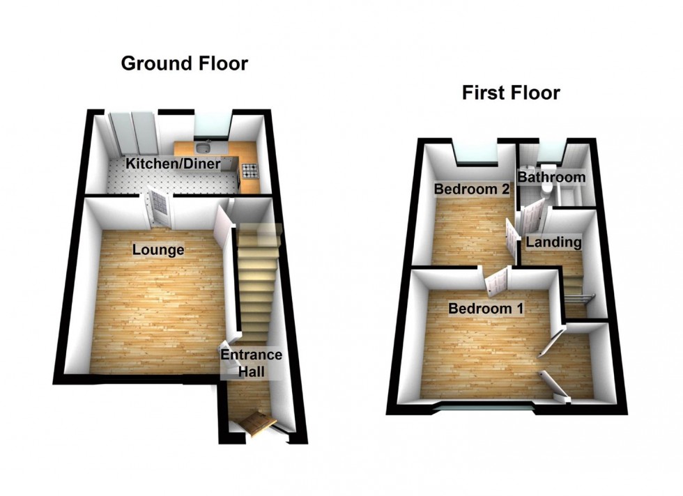 Floorplan for Spencer Close, Earls Barton