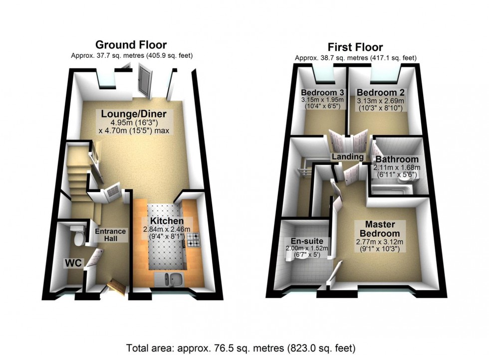 Floorplan for Irthlingborough Road North, Wellingborough