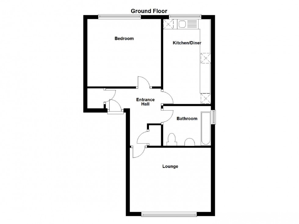 Floorplan for Doddington Court, Wellingborough