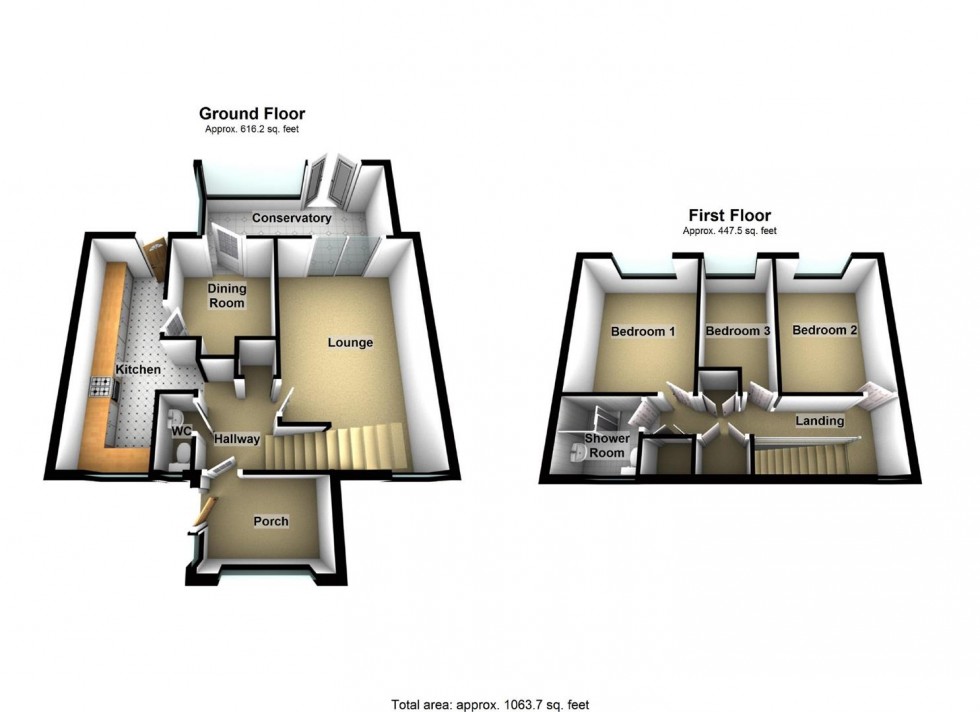 Floorplan for Rydal Mount, Wellingborough