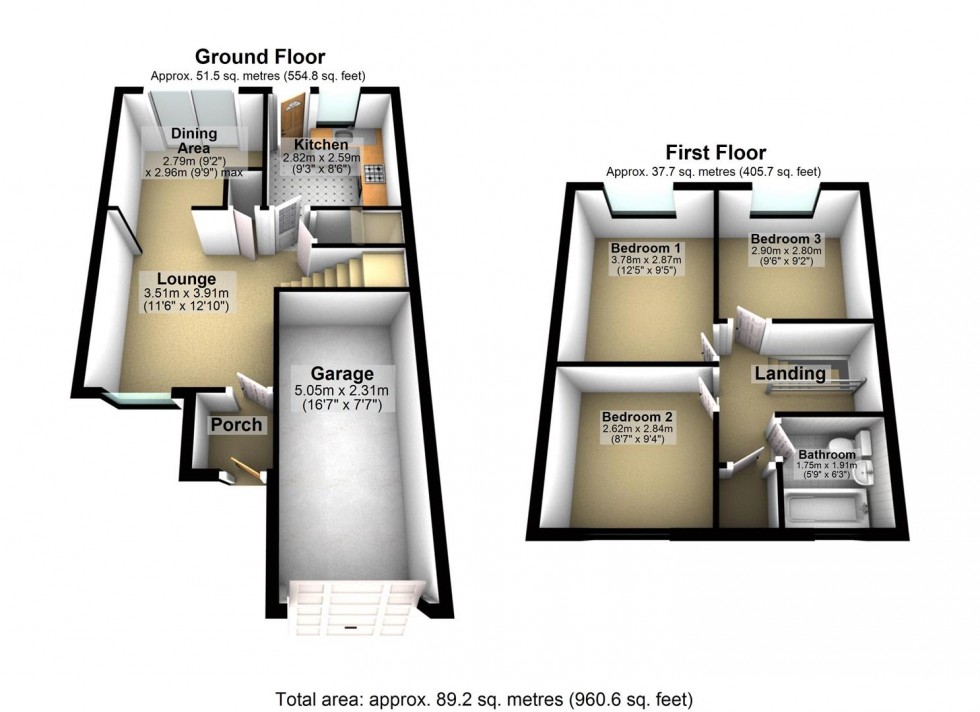 Floorplan for Westminster Road, Wellingborough