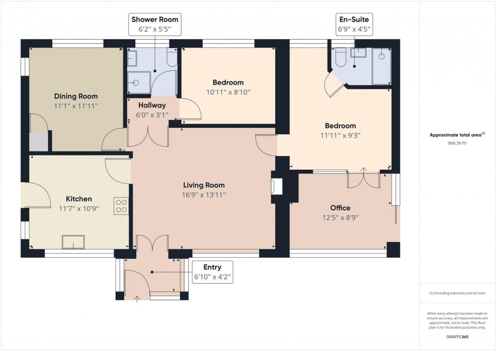 Floorplan for Henshaw Road, Wellingborough