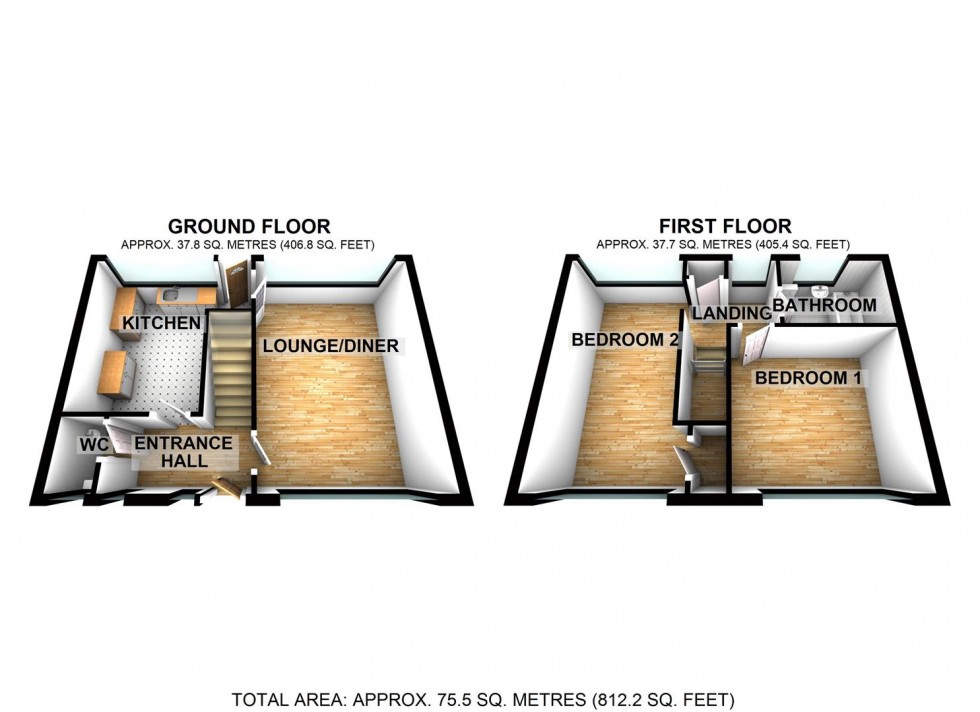 Floorplan for Brentford, Wellingborough