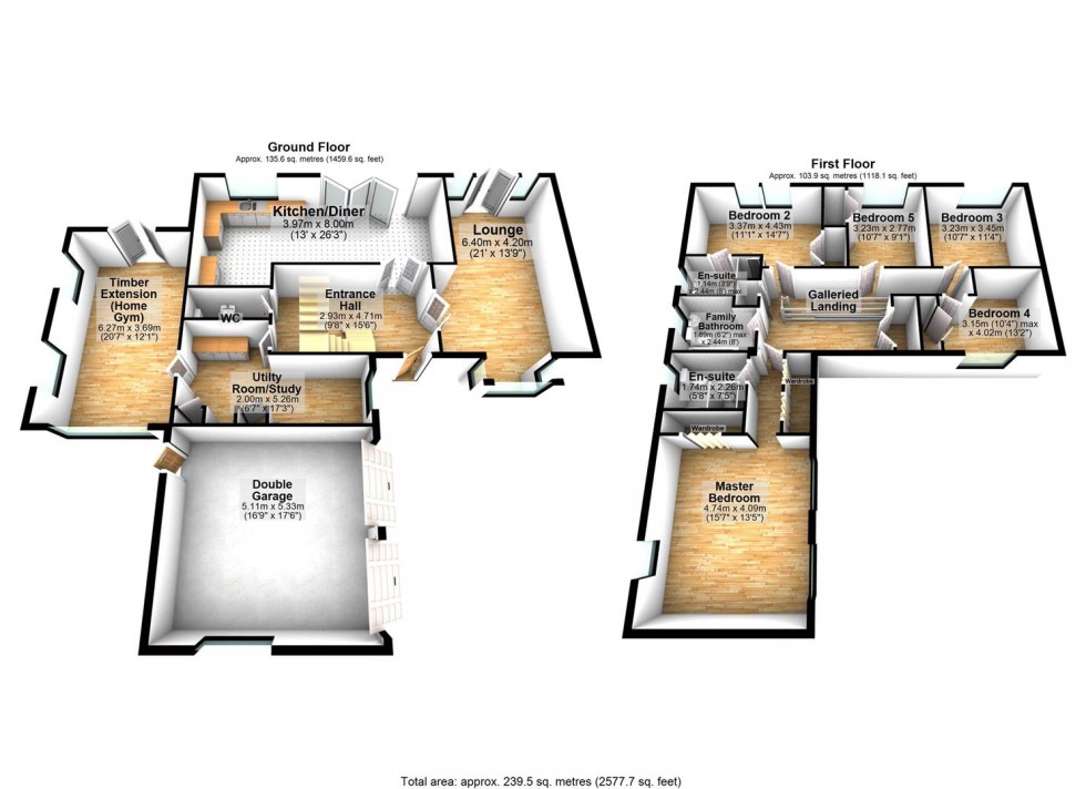 Floorplan for Scotsmere, Irthlingborough, Wellingborough