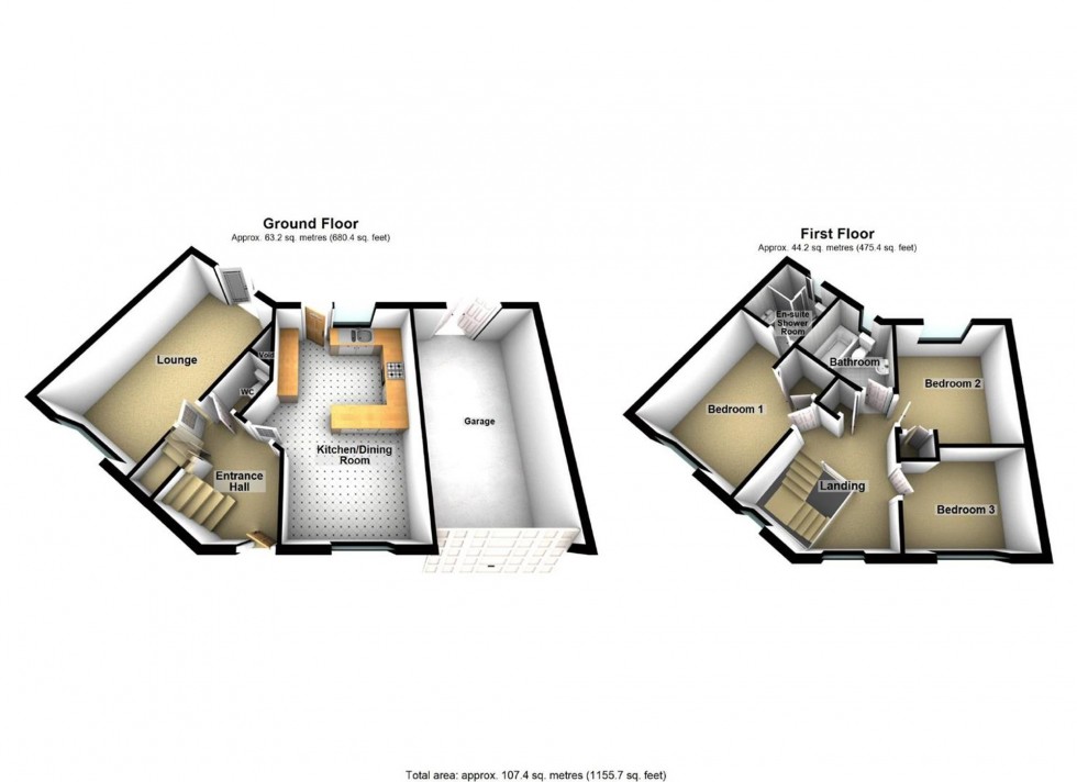 Floorplan for Burywell Road, Wellingborough, NN8