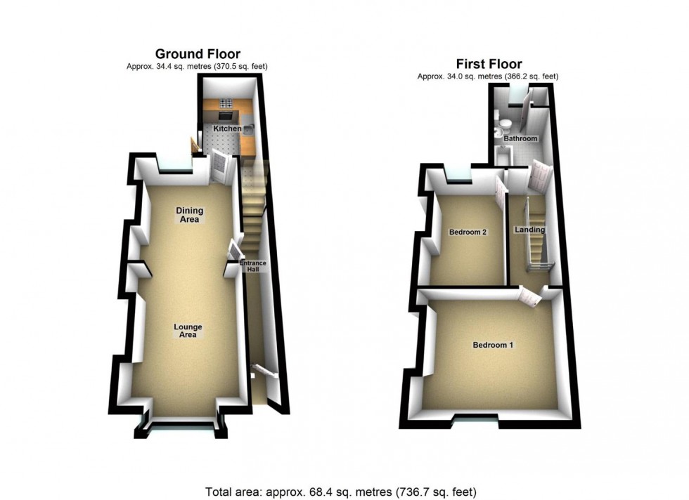 Floorplan for Wellingborough Road, Finedon