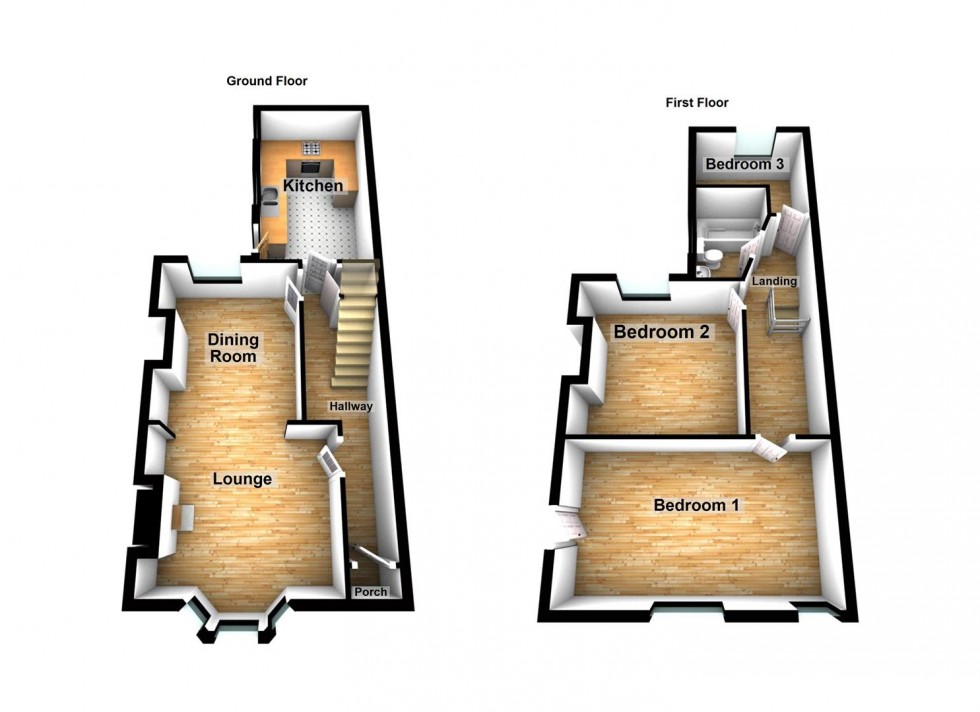 Floorplan for Westfield Road, Wellingborough